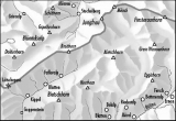 Swisstopo - Skitourenkarte Schweiz - 264S Jungfrau, 1:50000